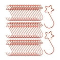 thumbnail image 2 of Ganchos para Árboles de Navidad Macarena Forma de Estrella 100x Ganchos Metal Rojo, 2 of 8
