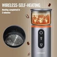 thumbnail image 2 of COTGCO Portable Espresso Maker for Travel: Portable Coffee Maker - Self Heating - Make 8 Cups Espresso One Charge - Coffee Anytime -Compatible for Nespresso Capsule - Gray, 2 of 7
