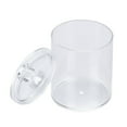 thumbnail image 4 of Estuche redondo transparente para bastoncillos de algodón, organizador de almacenamiento de acrílico., 4 of 14