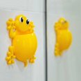 thumbnail image 4 of Kids Toothbrush Holder Wall Mounted Cartoon Animal Toothbrush Holder Gecko Toothpaste Holder Bathroom Organizer for Boys Girls Yellow, 4 of 4