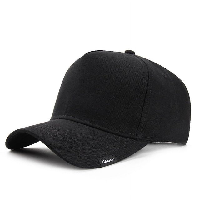 Gorra de copa alta de marca de moda para hombre, gorra de gran tamaño, gorra de béisbol informal de estilo coreano con cabeza grande para otoño e invierno, adelgazante