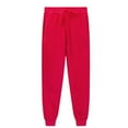thumbnail image 3 of QBABYOO Kids 2 Piece Outfits Drop Shoulder Hoodie Girls Jogger Set Preppy Clothes For Girls 10-12 Workout Set Sweatshirt and Sweatpants Fashion Clothing Sets, Red 12-13Y, 3 of 5