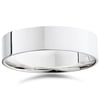 Pompeii 6mm Flat High Polished Wedding Band 950 Platinum (,)
