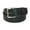 Black, variant on CTM Leather Bridle Belt with Removable Buckle (Men)