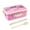 Pink, variant on YIKA Tupperware Container Lunch Box Can Be Heated Household Students Sealed Lunch Box Cutlery Spoon Preservation Box Kitchen Storage Green