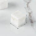 thumbnail image 2 of Elegant White Marble Cube Place Card Holders(Set of 4), Handcrafted of Natural Marble for Sophisticated Table Decor, Dinner Party, Everyday Dishes or Fancier Table Settings, 2 of 9