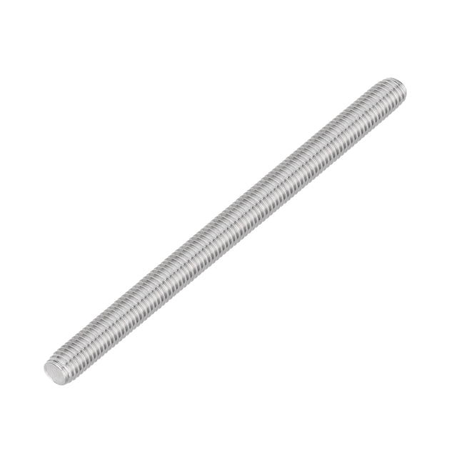 Uxcell M10 x 140mm Tige en Acier Inoxydable 304 Entièrement Filetée