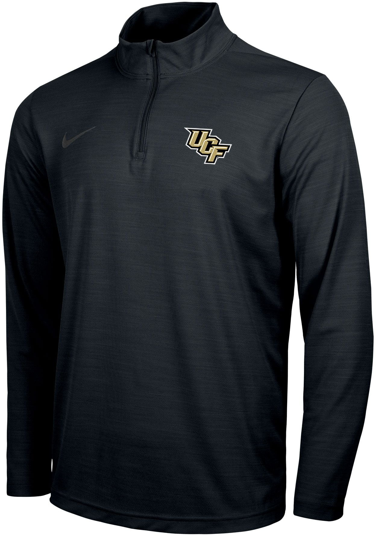 nike men's black quarter zip