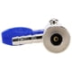 thumbnail image 4 of M Buder Conector de Válvula de Neumático 6 mm / 0.24 inches Inflador de Aire Automotriz Universal para Coche, Motocicleta y Bicicleta con Clip de Plástico Azul y Revestimiento Niquelado, 4 of 8
