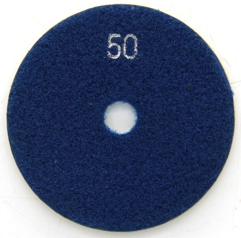 1Pcs 3-4"Diamond Grinding Pad Wet/Dry Buffing For Stone Marble 1Pcs 30-8000 Grit 