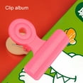 thumbnail image 1 of pitrice 16 Pcs Pinces à Sacs Papier Photo Robuste pour Aliments Reliure Plastique Pince à Papier Organisateur à Ressort Billet Note Pli Dortoir Bureau Rose Rouge G, 1 of 9