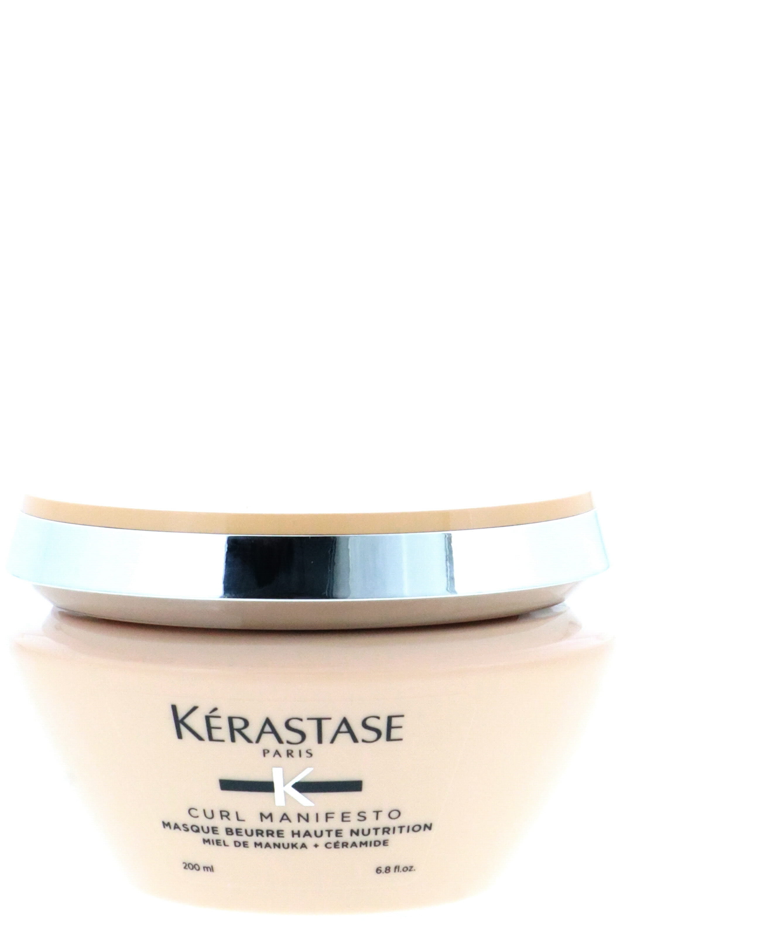 KERASTASE Curl Manifesto Beurre Haute Nutrition Hair Mask | Strengthens & Prevents Breakage | Adds Softness & Shine | For All Wavy, Curly, Very Curly & Coily Hair | 6.8 Fl Oz