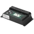 thumbnail image 3 of Régulateur de charge pour panneau solaire PWM, double USB, écran LCD, 30 A, 12 V/24 V, pour Lampz10, 3 of 4