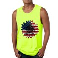 thumbnail image 1 of Tanques para Hombre para el Verano Solto Chaleco Impresión Deportivo Cuello Redondo, Casual, 1 of 3