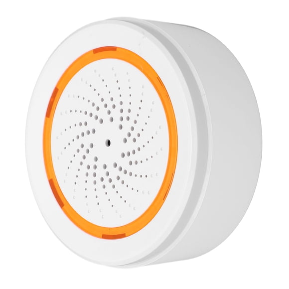 Alarma de luz de sonido inalámbrica, sonido y luz inteligentes, alarma interior inteligente, aplicación de alarma de Control remoto, durabilidad mejorada