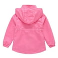 thumbnail image 1 of Akiihool Veste pour Fille, Veste Décontractée à Boutons, Veste à Fermeture Éclair Complète (Bleu 7-8 Ans), 1 of 3
