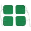 HealthmateForever Green Pin-Inserted Square-Shaped Conductive Pads