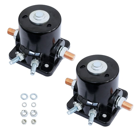 2X 12V Starter Relay Solenoid Switch for Johnson Evinrude Outboard for OMC for Mercury for Sierra Marine 18-5808 3217124 383622 389398 389493 380095 395419 47886 47886T 582708 586180 SMR6003
