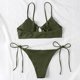 thumbnail image 5 of Trajes de baño para mujer, casuales y de moda, de color sólido, sin mangas, con abertura, para mujer, trajes de baño para mujer, trajes de baño para mujer, trajes de baño de moda playera para mujer, 5 of 8