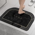 thumbnail image 1 of IBaodan Non-slip Mat Clearance Bath Rug Super Absorbent Quick Dry Rubber Backing Non Slip Washable Bathroom Floor Mats Shower Rug For Bathroom Floor 16x24 Gifts, 1 of 9