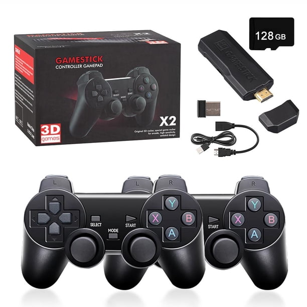Game Handle 4K Controller Retro Home para niños Regalo para niños (128G) Hugtrwg Para estrenar
