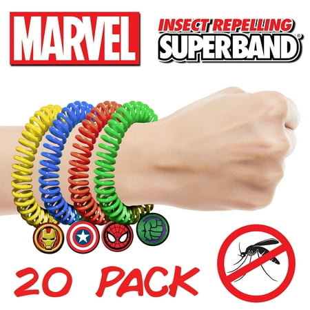 Charm Insert - Marvel Insect Repelling Superbands with Avenger Superhero Charms! (20)