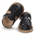 thumbnail image 6 of FDDMis Baby Shoes Boys Size 4 Shoes School Shoes for Boys Walking Shoes Baby Black Toddler Girl Shoes Girls Shoes Size 9 Little Girls Black Shoes, Black 6-12 Months, 6 of 9