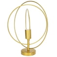 thumbnail image 3 of Chic Ceiling Fixture for Living & Dining Rooms, 220V Golden Circle Pendant Light, 3 of 8