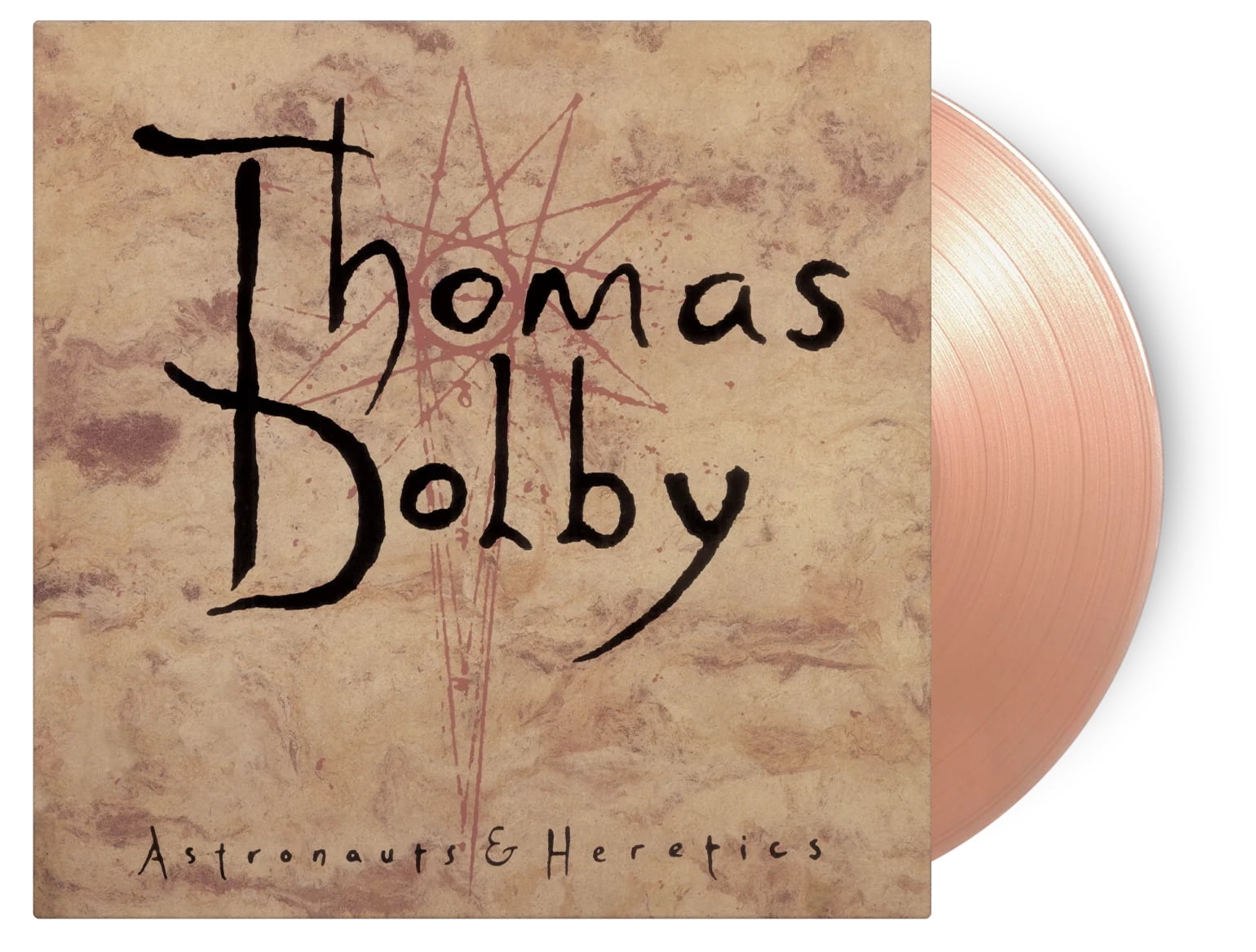 Thomas Dolby - Astronauts & Heretics - Limited 180-Gram Pink & Silver Marble Colored Vinyl - Music & Performance