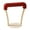 Red, variant on Shoreew Potato Masher with Ergonomic Handle Manual Potato Press Honeycomb Round Hole Mashed Potato Presser Multi-Functional Kitchen Tool for Bean Vegetable Fruits Avocado
