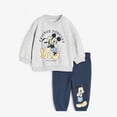 thumbnail image 1 of Sudadera con estampado completo de Minnie para niña, ropa deportiva informal de 2 piezas, de manga larga, a la moda, para primavera y otoño, 1 of 5