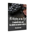 thumbnail image 6 of Scripture Walls  The Blessing of The Lord Proverbs 10:22 Scripture Bible Verse Canvas Christian Wall Art Ready to Hang Unframed, 6 of 7