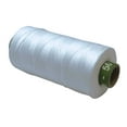 thumbnail image 3 of IBA Indianbeautifulart Polyester Thread New Spool White Hand Machine 10 Pcs Quilting Sewing Supply, 3 of 4