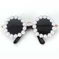 thumbnail image 2 of Dalrosia Dog Sunglasses Pearl Dog Sunglasses Small Medium Breed Girl Holiday Party Dog Costume Accessories, 2 of 6