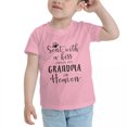 thumbnail image 3 of Sent with A Kiss from My Grandma in Heaven Cute Toddler Tshirts for Boys Girls (Pink, Youth XL), 3 of 5