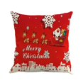 thumbnail image 3 of Taie d'Oreiller en Lin Taie d'Oreiller de Noël Housse d'Oreiller Housse de Coussin pour la Maison, 3 of 3