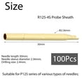 100x Dia 0.68mm2.36mm Multiple Types Spring Test Probe Pogo Pin