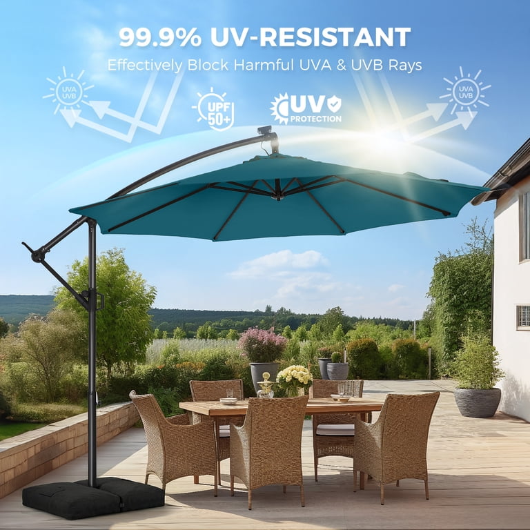 4 seat patio set with umbrella Amazon.com: Sophia & William Outdoor Dining Set with Umbrella for 4 Person,  Include 4 x Swivel Patio Chairs, 1 x Classic Metal Table and 10ft Beige Patio  Umbrella (No Umbrella Base) for