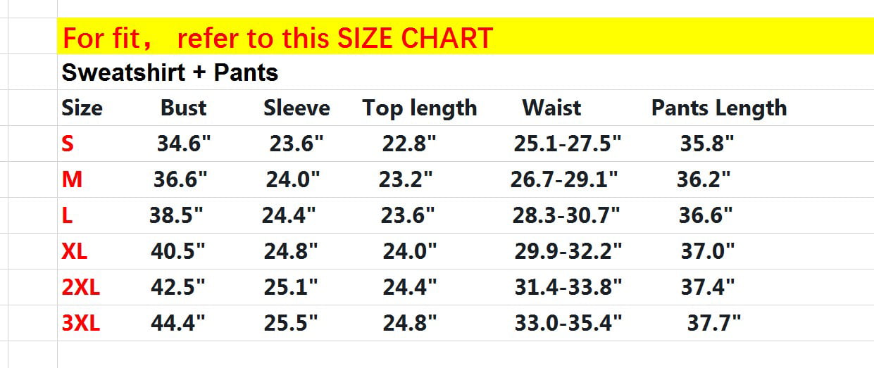 Calvin Klein Suit Size Chart