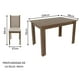 thumbnail image 5 of Juego de Comedor Madesa Cíntia Mesa Tapa de Madera con 4 Sillas, 5 of 10