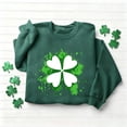 thumbnail image 4 of Diufon St Patricks Day Sweatshirt Women Casual Long Sleeve Crewneck Sweatshirts Graphic Printed Loose Pullover Tops, 4 of 6