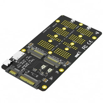 2 in 1 M.2 NVME SSD and B Key/ Key SSD to SFF-8639 U.2 with Frame