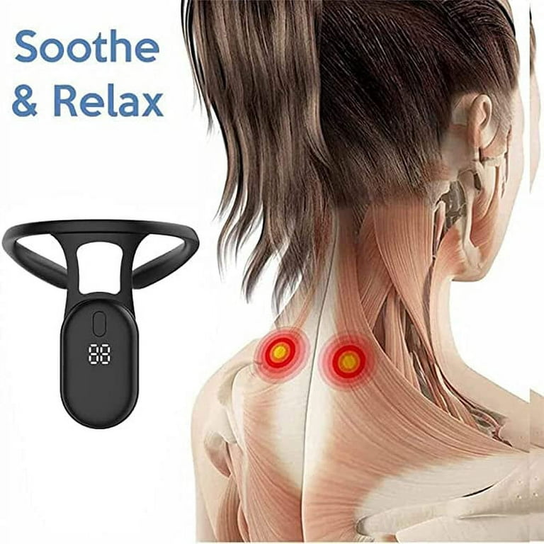 Ultrasonic Portable Lymphatic Soothing Body Shaping Neck Instrument  Portable Massager for Men Women Children Smart Sensor 