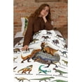 thumbnail image 6 of Dinosaur Blanket Flannel Fleece Blanket Throw Couch Microfiber Soft Cozy Lightweight Luxury Bed Blanket 50"x40"for Kids, 6 of 6