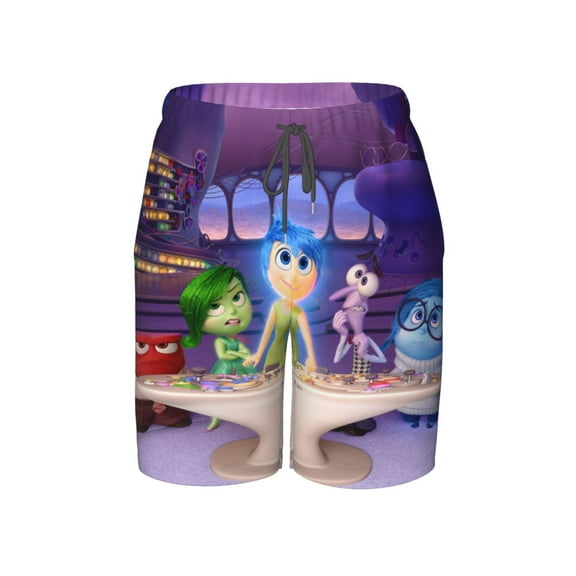 Inside O-u Swim Trunks for Boys Beach Short with Drawstring Swimsuit Pants