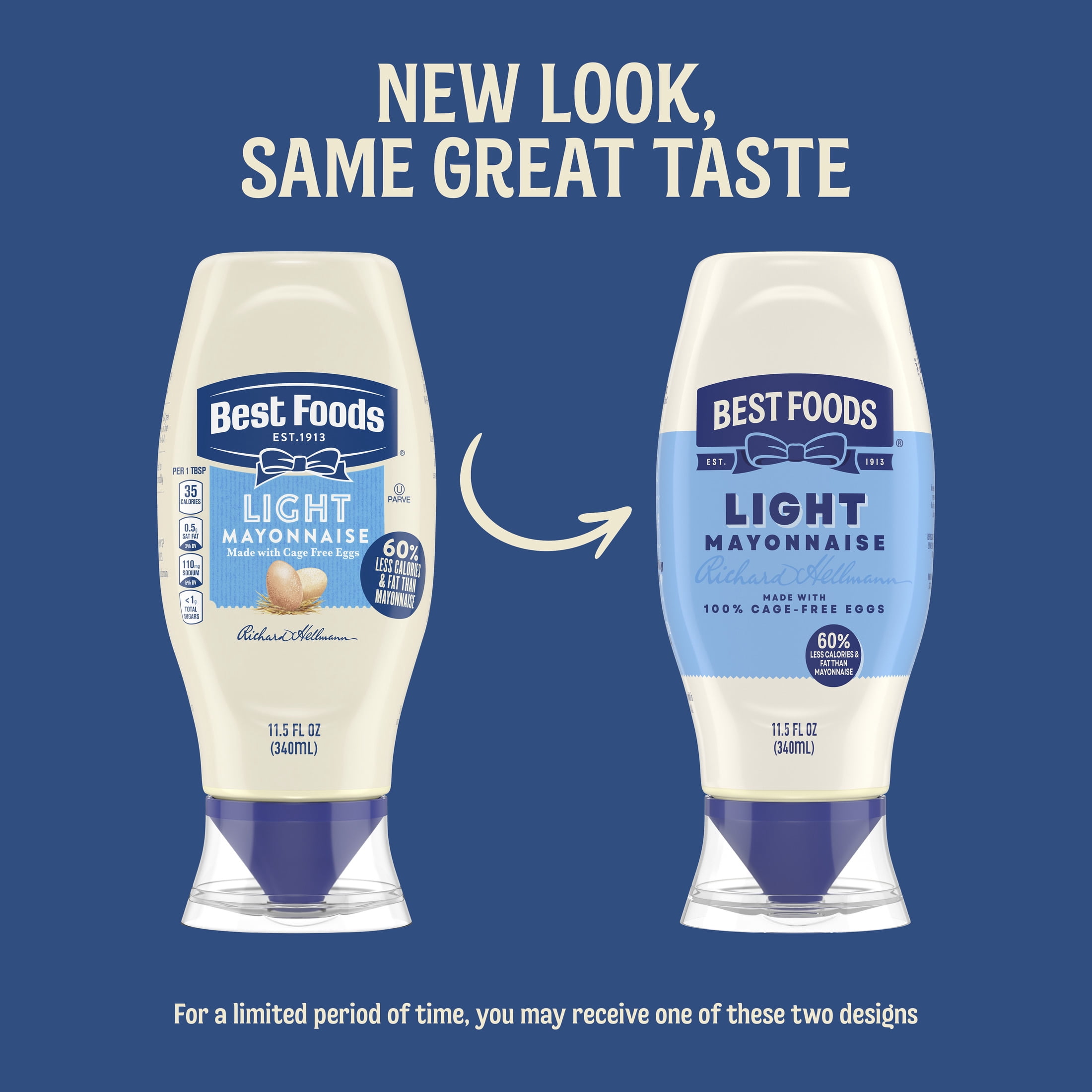 Best Foods Squeeze Light Mayonnaise 11.5 fl oz Bottle