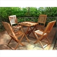 thumbnail image 1 of Vifah Ensemble Table Bistro Pliante Malibu avec 4 Chaises Pliantes, 1 of 7