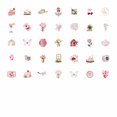 thumbnail image 2 of 35pcs Cute Stickers Flower Stickers Dessert Stickers Butterfly Stickers for Laptops Notebooks Cellphones, 2 of 9