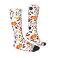 thumbnail image 3 of Balery Autumn Pumpkins Fall Leaves Fun Novelty Socks Men'S Women'S Crew Socks Funny Crazy Novelty Socks Quirky And Cool Socks, 3 of 9