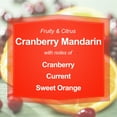thumbnail image 5 of Mainstays Single-Wick Scented Glass Jar Candle, Cranberry Mandarin, 20oz., 5 of 8